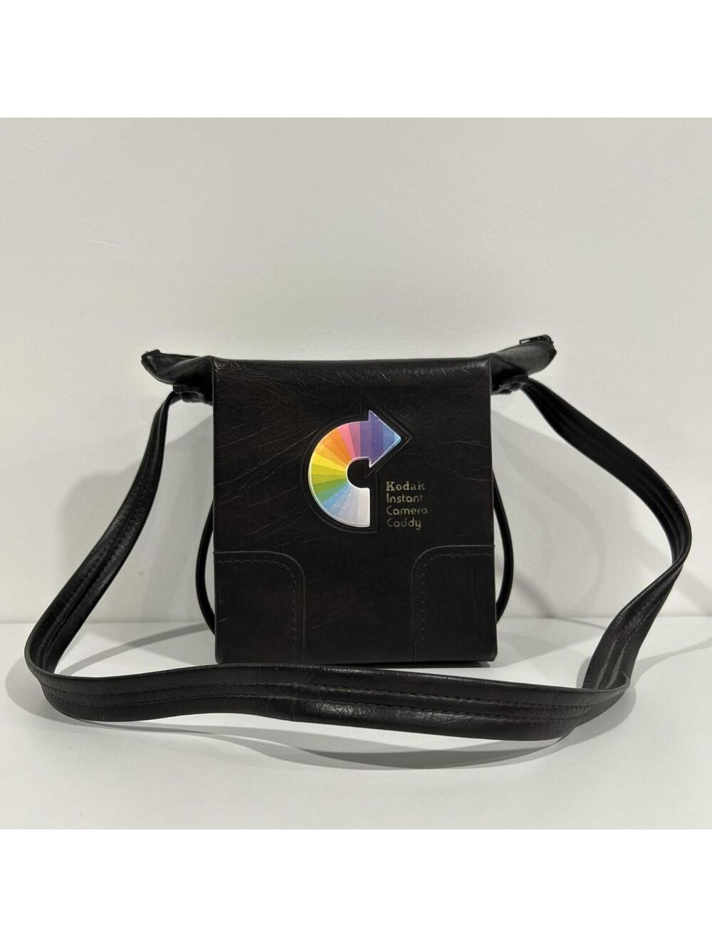 Vintage Kodak Instant Camera Bag Caddy Shoulder Strap 1970s Retro Case